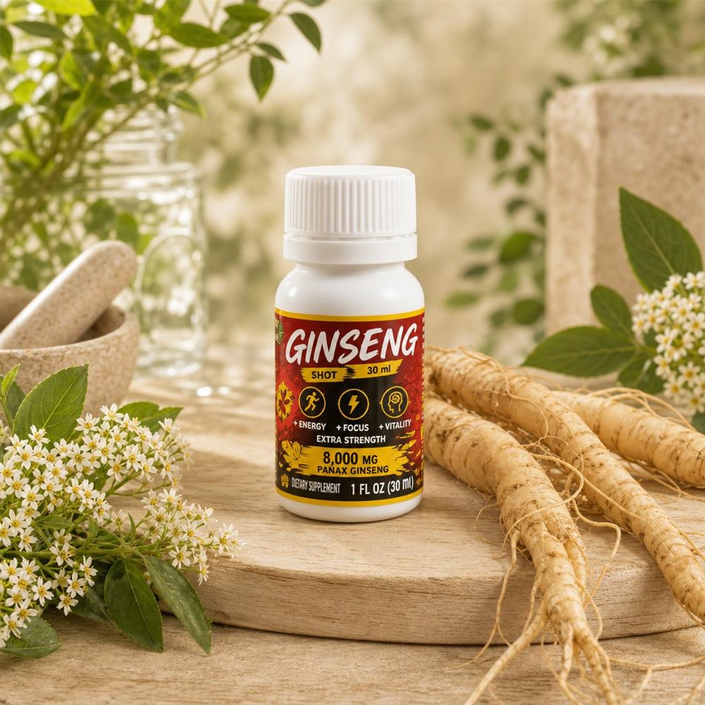 Shot de ginseng: energía para todas las fiestas