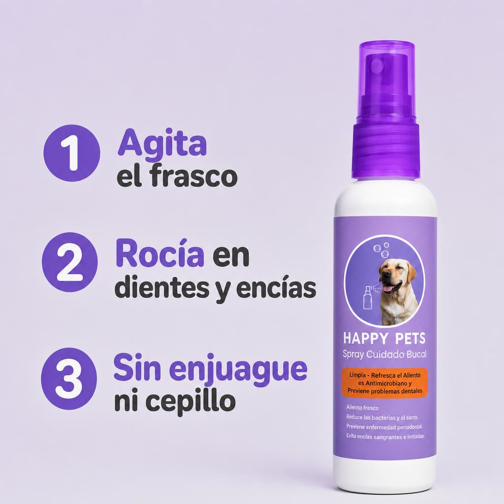 Sin cepillo, sin enjuague: solo rocía
