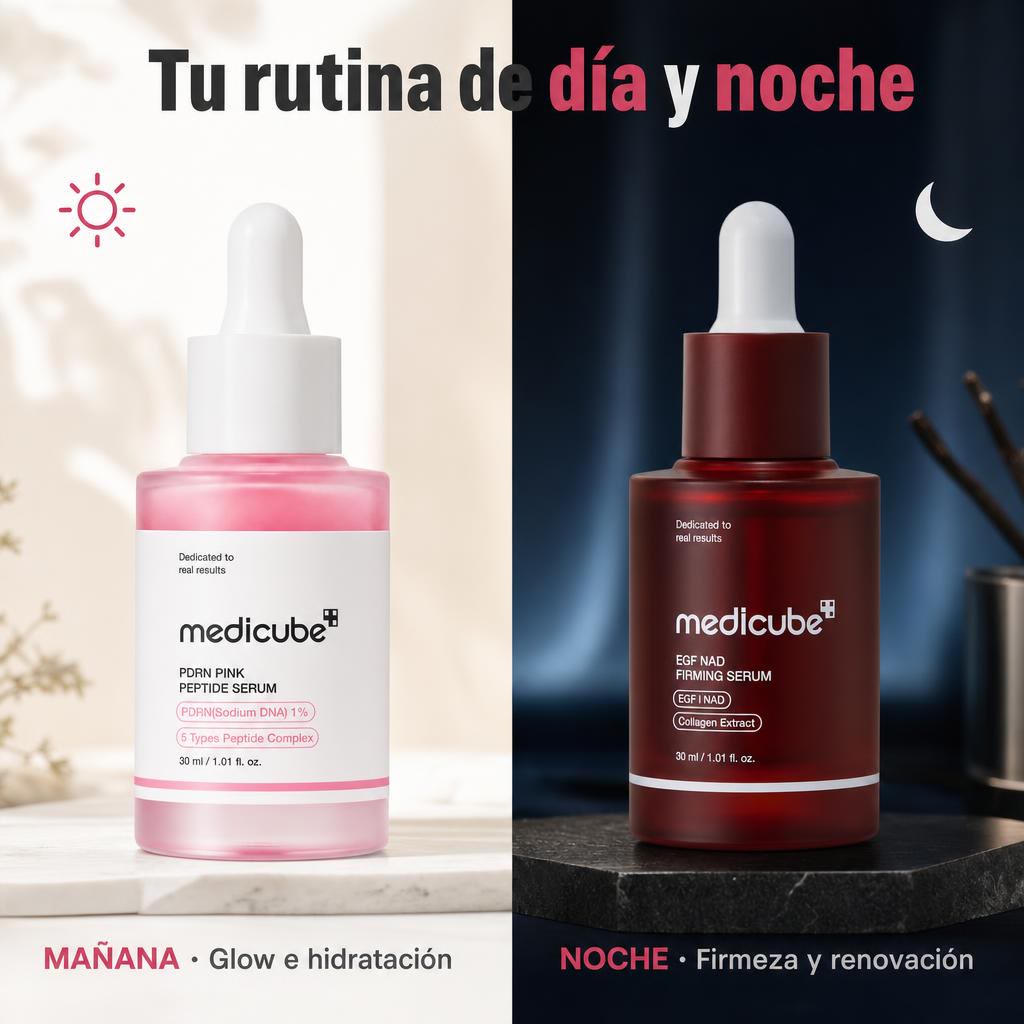 Rosado de día, rojo de noche