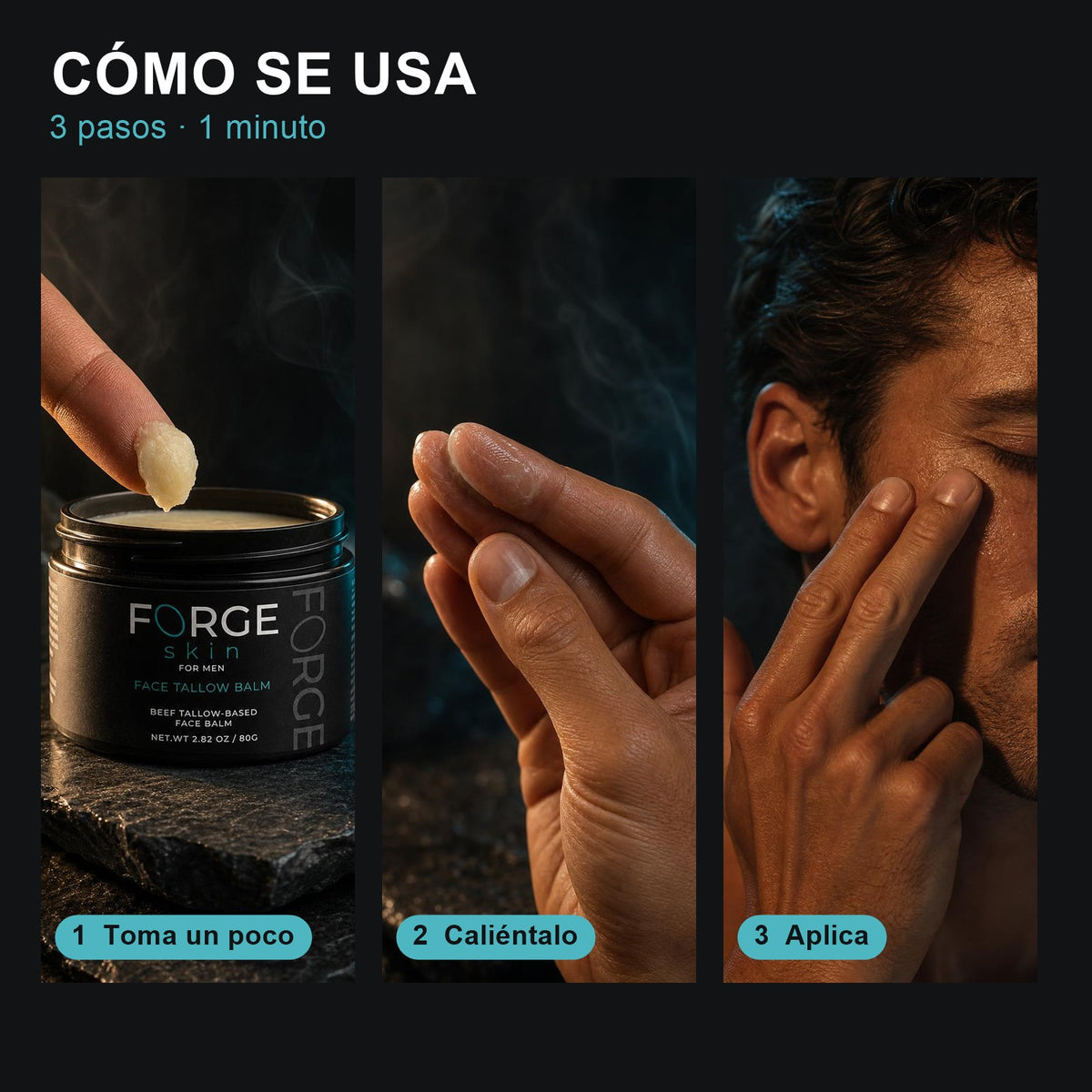 Cómo se usa Forge Skin en 3 pasos