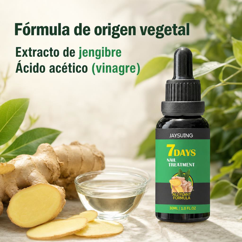 7 Days Nail Treatment — Sérum de jengibre para uñas (30 ml)