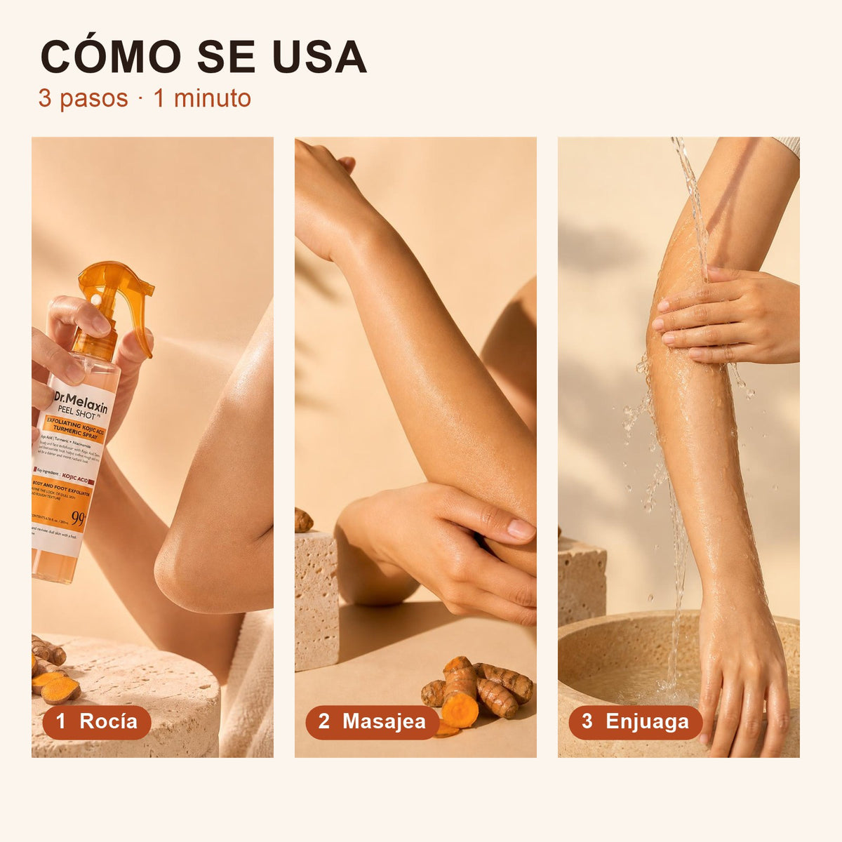 Cómo se usa Peel Shot en 3 pasos
